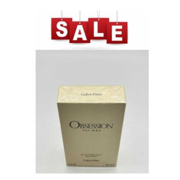 CK Obsession for Men by Calvin Klein Full size 4.2 FL oz.🆕SHIPS FAST 📦🏃🏻💨 - Picture 5 of 13
